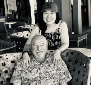Wedding testimonial photo for Murray Budd and Hong Yang