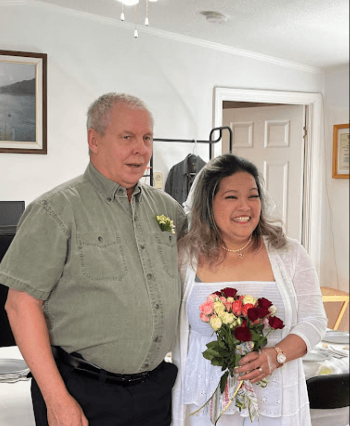 Wedding testimonial photo for Lloyd and Marivic